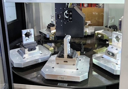 Doosan DVF 5000 5-axis CNC mill with pallet changer